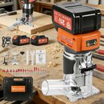 Palm Router Tool brushless cordless router Laminate Trimmer router with battery
