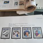 PITCAIRN ISLANDS 1985 SG 268-271 LIFE AND TIMES OF QUEEN MOTHER MNH