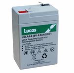 6V Classic Motorcycle Sealed Lead Acid Battery Lucas 6V 4AH  Non-Spillable 