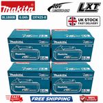 4x Genuine Makita 6ah 18v Power Tool Battery BL1860B 18V Li-lon Battery-black