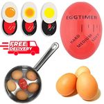 Egg Timer Perfect Boil Colour Changing Kitchen Cook Heat Perfectly Useful