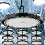 10 Pack 100W UFO Led High Bay Light Factory Warehouse Commercial Led Shop Lights