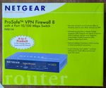 Netgear ProSafe VPN 5 port Firewall FVS114 Only Router NAT SPI IPSEC