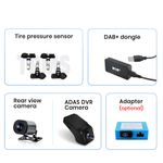 Reverse camera/ DAB+(WC/Android)/DVR/ Fifber optical adapter/Tire meausre sensor