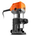 VonHaus - Compact Palm Router Saw 580W - Chuck Collet 1/4", 3/8" Trimmer Base