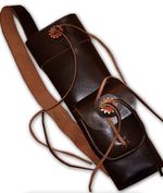 Archery Leather quiver Genuine Leather Quiver Arrow Holder Traditional Quiver