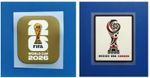 Set 2026 World Cup Vinyl Player Size Football Jersey Iron On Patch Badge