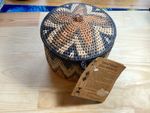 Traditional handmade Zulu basket NEW 7"