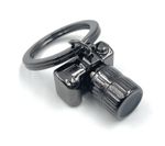 Camera Lens Photography Antique Black Keychain Pendant