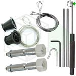Cardale Cables Cones for OLD older doors Garage Door Spares Parts Lift Wires Kit