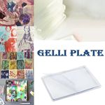 Reusable Gel Printing Plate Gel Arts Clear Plate  Printmaking Supplies