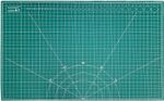 A1 Cutting Mat 900x600mm Self Healing Slip-Resistant Arts & Crafts Grid Design