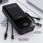 20000mah Power Bank USB-C Pack Backup Battery 66W Fast Charger For Mobile Phone