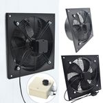 8"-24" Industrial Ventilation Extractor Axial Exhaust Commercial Air Blower Fan