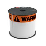 LabelTac Die-Cut Warning OSHA Header 3" x 5" to 4" x 6" for LabelTac 4 and Pro X