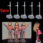 5x Adjustable Doll Stands for 11"-13" Dolls Model Figures Display Holder Support