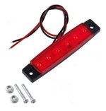 Red Rear LED Rain Light for Road Race & Track Day Motorcycles - ACU Compliant 