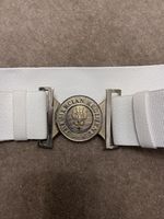 British Army Mercian Regiment Buckle and white belt 