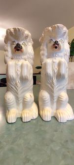 Staffordshire Dogs 19th Century Antique Pair