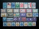 US, 1960 Full year set 35 stamps, MNH