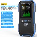FNIRSI ERD-10 EMF Detector 4 in 1 EMF Radiation Meter with Curve Mode Detector