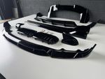 BMW X5 F15 FULL GLOSS BLACK WARRIOR BODYKIT SPLITTER SPOILER SKIRTS MIRRORS