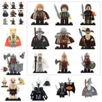 Custom Lego Minifigure Lord Of The Rings Hobbit Toy Hero Gandalf Frodo Golem