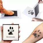 Paw Print Ink Pad, DIY Inkless Kit for Dog & Cat Nose and Paw Impressions