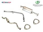 110 td5 full exhaust system front to back + gaskets 1998-2006