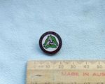 Andreas Racing Association Isle of Man Motorcycle bike badge pin lapel