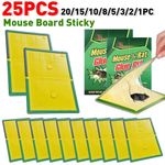 1-20pcs Heavy Duty Mouse Glue Large Sticky Pads Rat Pest Control Rodent UK