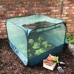 Garden Plant  Pop-up Net Fruit Veg Cage with door- 1.25m L x 1.25m W x 0.75m H