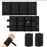 2PCS Ankle Weights Adjust Leg Wrist Strap Running Training Fitness Gym Straps