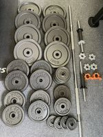 Assorted Weight Plates Cast Iron 110kg