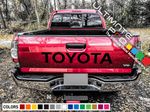 Light Sticker Decal for Toyota Hilux Tailgate rear door pick up D4D mk3 v6 clear