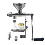 Oil Press Machine Manual Oil Extractor Mill Peanuts Hand Crank Expeller Homemade