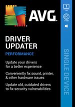 AVG DRIVER UPDATER 2026, 1 PC | 1 Year for Windows PC