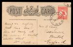 AUSTRALIA 1913 ROO 1d ON POSTCARD OF MANLY N.S.W. TO GB, NICE CDS