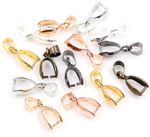 Large Small Silver Gold Bronze Large Pendant Pinch Bails Connectors Bail K58 UK