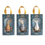 DCUK Alpine Design Dinky Gift Boxed Wooden Christmas Ducks Choice of Design