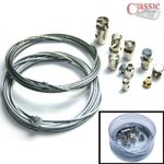 Universal Throttle Clutch Cable Repair Kit Motorcycle MX Off Road Motorbike