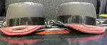 RST Race Factory Wet Knee Sliders Reverse Fit For RST / SPYKE Leathers New