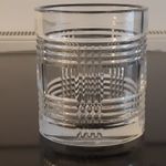 Ralph Lauren Crystal Glass GIen Plaid Ice Bucket 6"