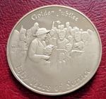 2002 ROYAL MINT QUEEN ELIZABETH II GOLDEN JUBILEE - Fifty Years Service coin