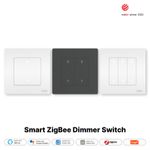 1-3Gang ZigBee Smart Dimmer Light Switch Smart Life Tuya work w/alexa google CUS