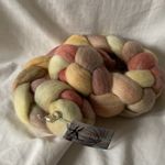Wild Fire Fibres Roving 100 gm Merino Wool Hand Painted Colour Autumn