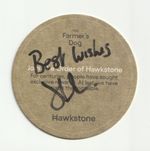 Jeremy Clarkson Top Gear Hand Signed Diddly Squat Farm Farmers Dog Hawkstone Mat