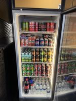 Multi-Deck Sandwich and Drink Fridge Commercial Catering