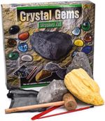 Crystal Gems Digging Minning Excavation Kit Gemstone Set Educational Kids Toy