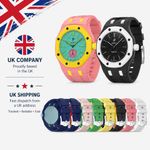 AP x SWATCH Royal Pop Straps Premium Rubber Bracelet Straps *UK STOCK